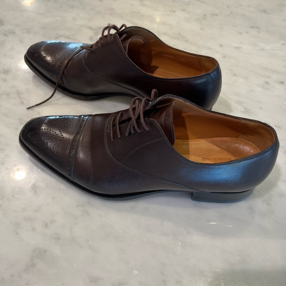 Gucci Vitello Anilux dress shoes (Rodeo Scuro) - Picture 4 of 11